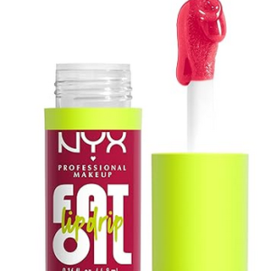 Best NYX Professional Makeup Fat Oil Lip Drip – Newsfeed (Rose Nude) | Moisturizing Tinted Lip Oil Gloss with Up to 12-Hour Hydration | Vegan Formula