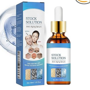 Best Stock Solution Facial Serum 3-Piece Set – Anti-Aging Serum for Women to Reduce Fine Lines & Wrinkles, Plumping Liquid Skincare Treatment