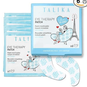 Best Talika Eye Therapy Patch – Instant Smoothing Reusable Under Eye Patches for Dark Circles, Puffiness & Tired Eyes | 6 Refill Eye Masks