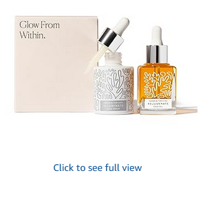 Best   Naked & Thriving Super Glow Duo – Illuminate BC+ Serum 30 mL & Rejuvenate Restorative Face Oil 35 mL | Anti-Aging, Hydrating Skincare Set with Argan Oil, Sea Buckthorn, Bakuchiol & Vitamin C