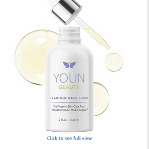 Best YOUN Beauty 20% Vitamin C Face Serum 60 ml – Antioxidant Serum with Hyaluronic Acid, Ferulic Acid & Vitamin E by Dr. Anthony Youn