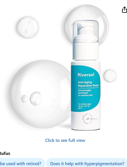 Best Riversol Anti-Aging Face Serum 2 fl oz – Dermatologist-Developed Vitamin C Serum for Brightening Skin, Reducing Wrinkles & Correcting Dark Spots, Safe for Sensitive Skin