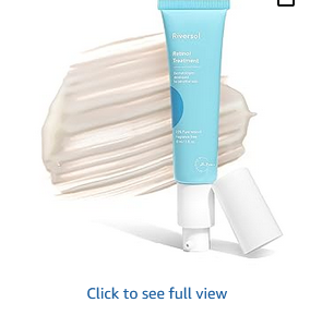 Best Riversol Retinol Treatment 1 fl oz – Dermatologist-Developed 0.5% Pure Retinol Night Cream for Face & Eye, Gentle Anti-Aging Formula for Sensitive Skin