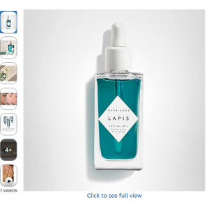 Best HERBIVORE Lapis Balancing Facial Oil – Blue Tansy & Squalane for Oily & Acne-Prone Skin | Redness Relief, Non-Comedogenic, Vegan Skincare Serum