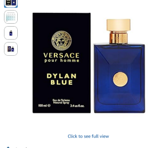Best Versace Dylan Blue Pour Homme Eau de Toilette for Men 3.4 oz – Fresh, Woody & Aquatic Long-Lasting Cologne | Bold Masculine Fragrance
