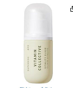 Best SUPEREGG Vitamin Collective Vitality Elixir 1 fl oz – Multi-Vitamin Treatment Serum with Vitamins B, C, E, F & K and Sea Moss for Bright, Firm & Radiant Skin