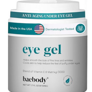 Best Baebody Under-Eye Gel – Cooling Eye Gel for Dark Circles & Puffiness, Hydrating Anti-Aging Under-Eye Treatment (1.7 fl oz / 50 ml)