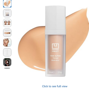 Best U Beauty The Super Tinted Hydrator – Hyaluronic Acid Mega-Moisturizing Cream for 48-Hour Hydration | Lightweight Tint for Smooth, Supple & Even-Looking Skin – Shade 5, 1.0 oz