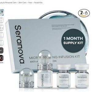 Best Seranova Micro-Infusion Facial Serum – Deep Moisturizing Essence for Smooth, Radiant & Hydrated Skin | Anti-Aging Serum for All Skin Types | 1-Month Supply