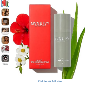 Best Hair Elixir Anti-Frizz Serum – Lightweight Hydrating Hair Oil with Hibiscus & Meadowfoam | 80ml Heat Protectant for Smooth, Shiny, Tangle-Free Hair | Daily Styling & Overnight Treatment