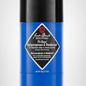 Best Jack Black Pit Boss Antiperspirant & Deodorant for Men – Long-Lasting Odor & Sweat Protection, Aluminum-Based Formula for Sensitive Skin (2.75 oz)