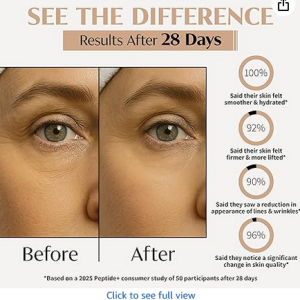 Best Billionaire Beauty Labs Collagen Booster Peptide Face Cream – Hydrating Peptide Moisturizer with Hyaluronic Acid for Firming, Smoothing & Younger-Looking Skin | Fragrance-Free