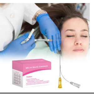 Medical Sterile Blunt Tip Micro Cannula Needles 14G–30G | 38mm–70mm | Professional Aesthetic & Beauty Injection Tools