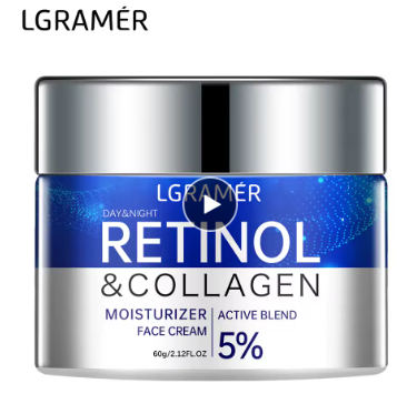 Best Retinol Wrinkle Removing Cream – Anti-Aging Firming & Lifting Face Cream, Moisturizing Brightening Skin Care for Fine Lines & Uneven Tone