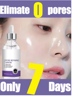Pore Shrinking Face Serum – Facial Pore Minimizing Essence for Tightening, Firming Skin & Reducing Large Pores